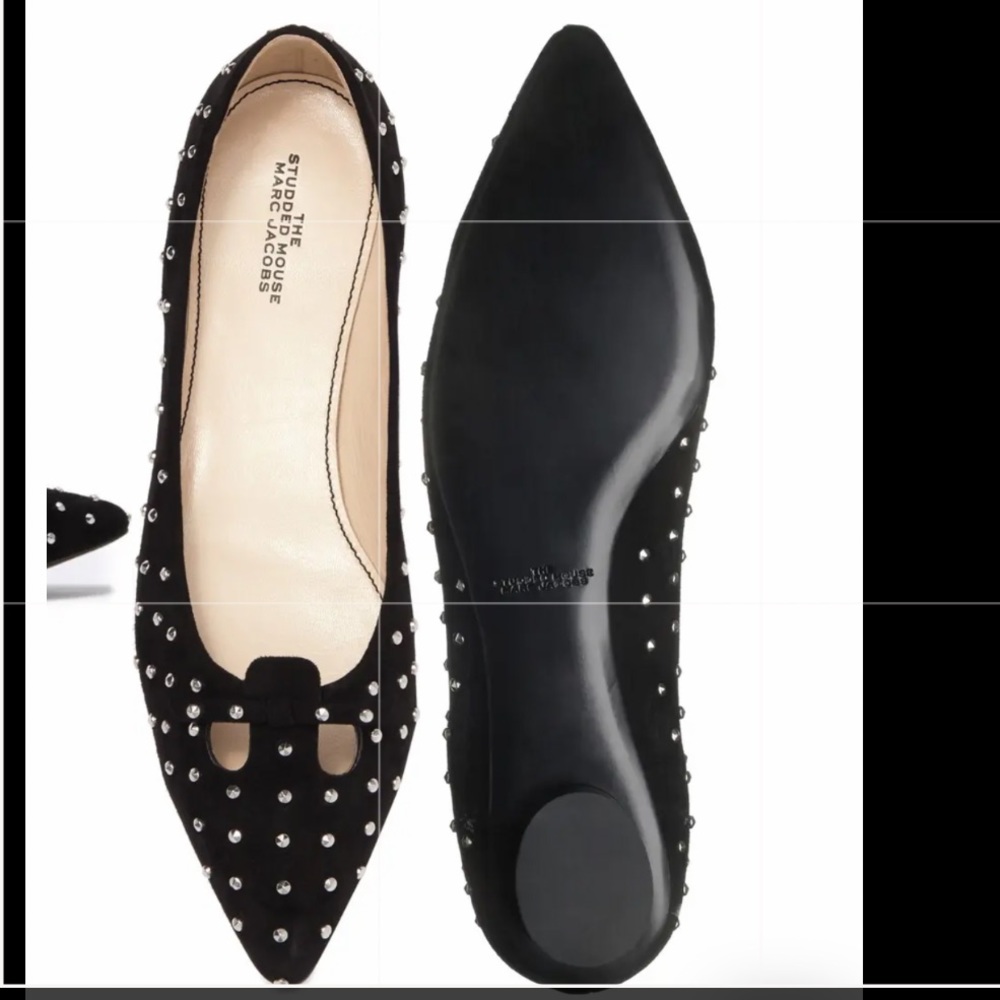 Marc Jacobs studded mouse shoe. Perfect condition.